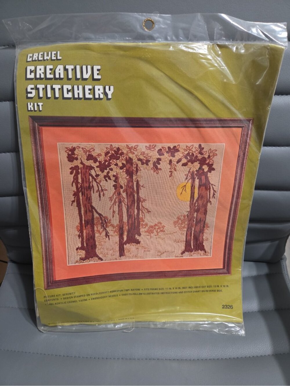 New Crewel Creative Stitchery Serenity Kit